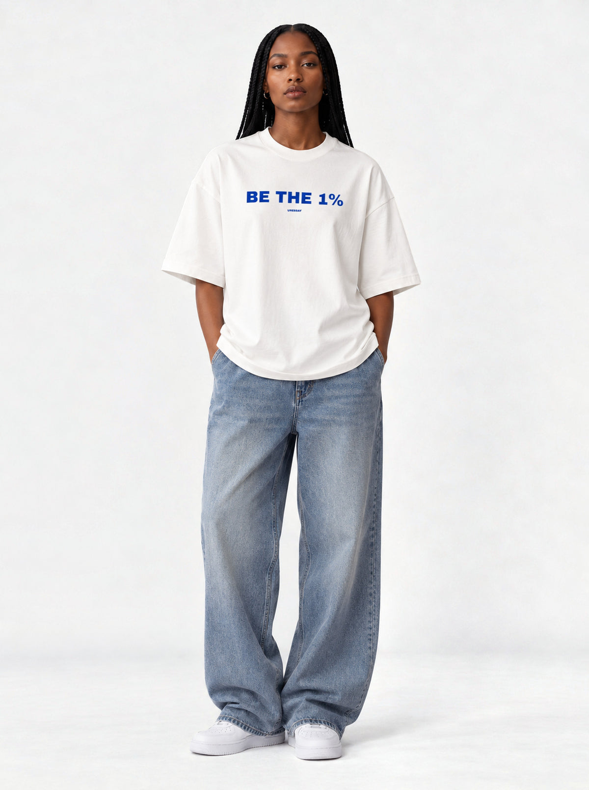 Be The 1% Tee — White