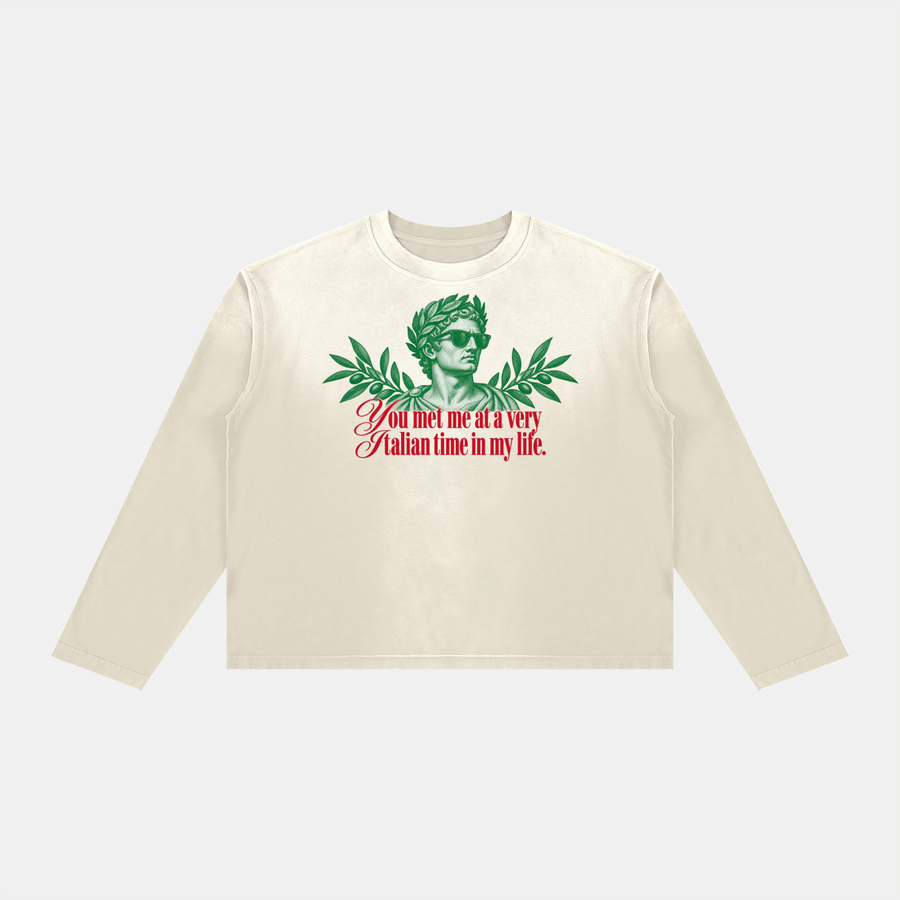 Italian Time Long Sleeve